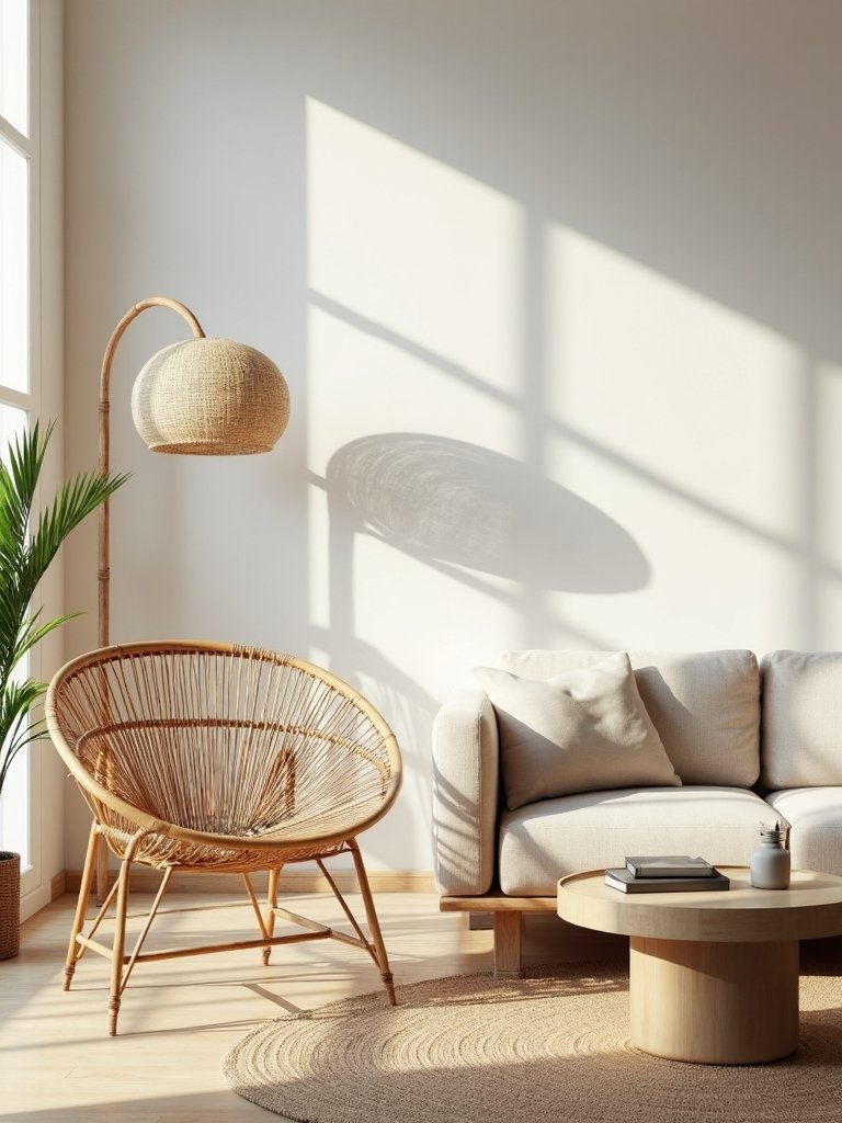 bamboo and rattan warmth