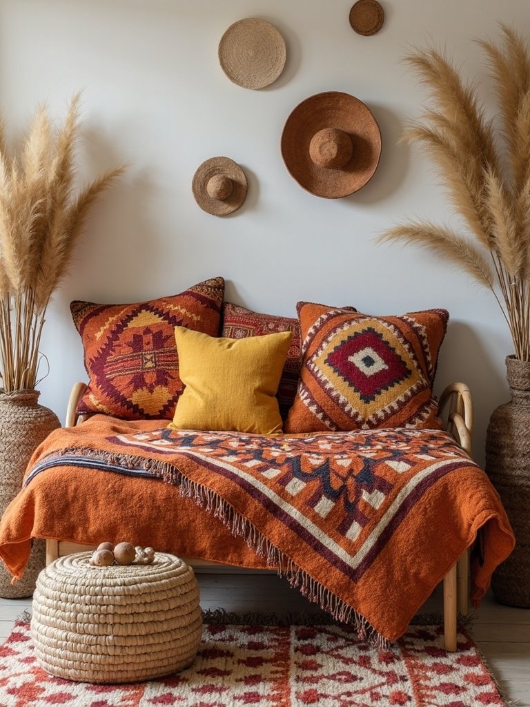 boho autumn tribal decor