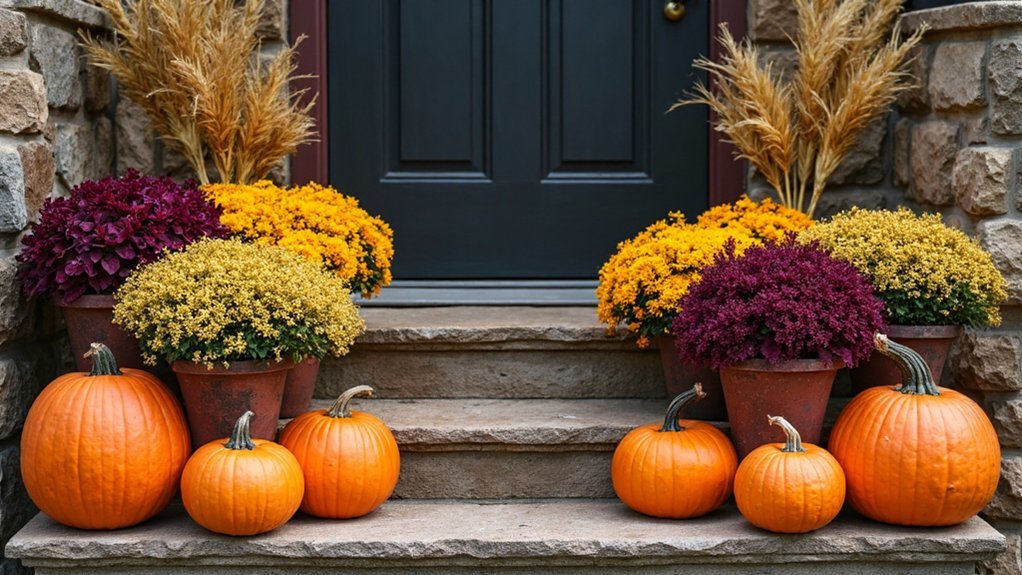 bold autumn color palettes