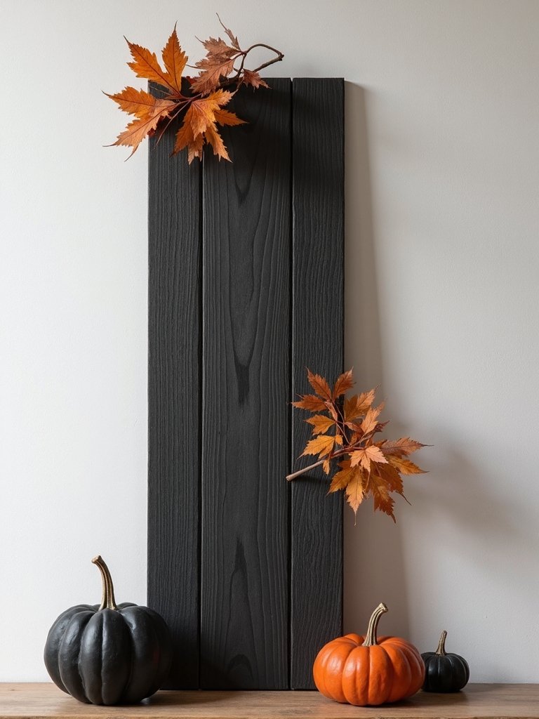 bold modern halloween decor