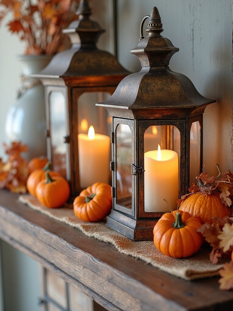 charming antique lantern decor