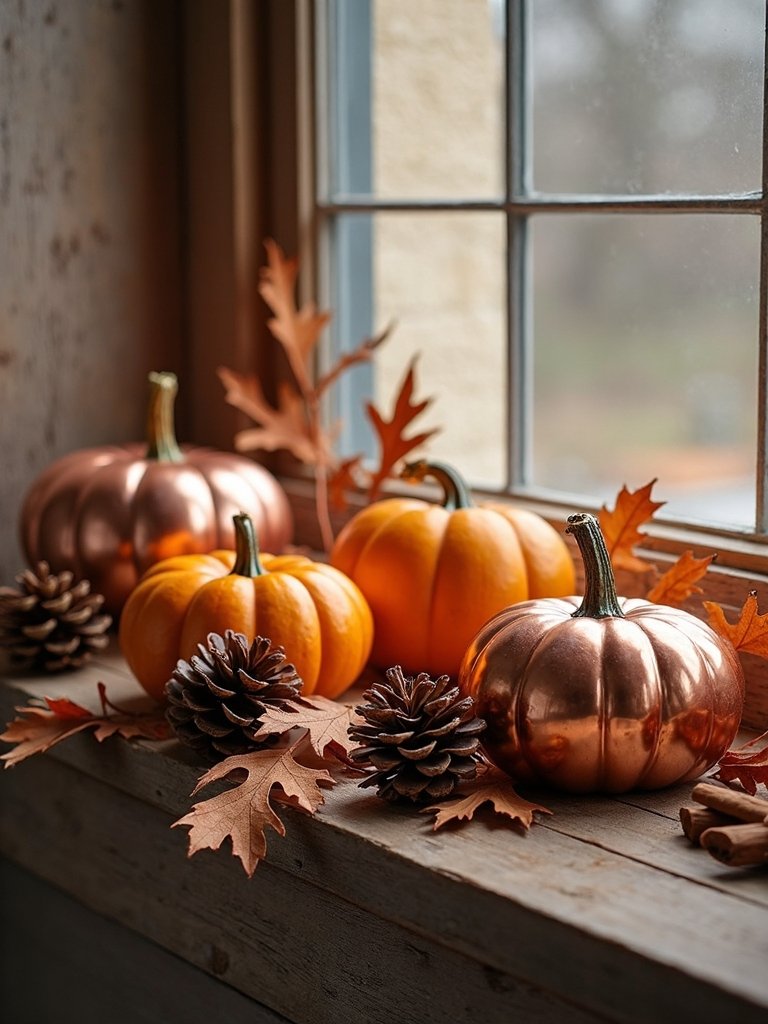 charming autumn miniature displays