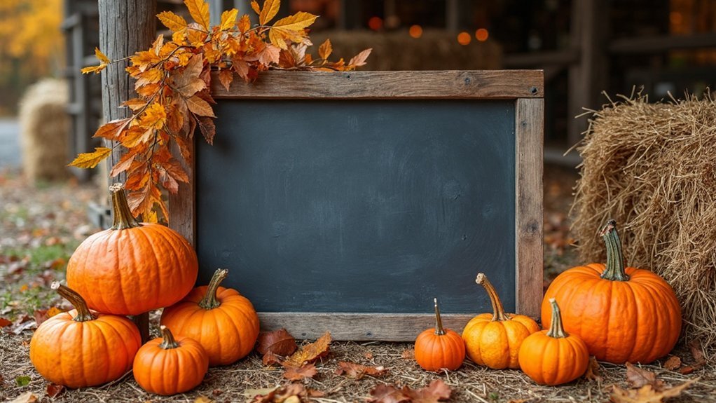 charming fall signage ideas