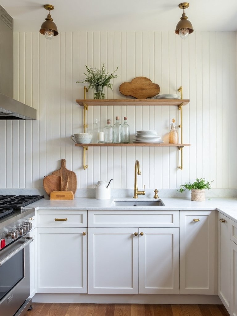 charming farmhouse kitchen sophistication