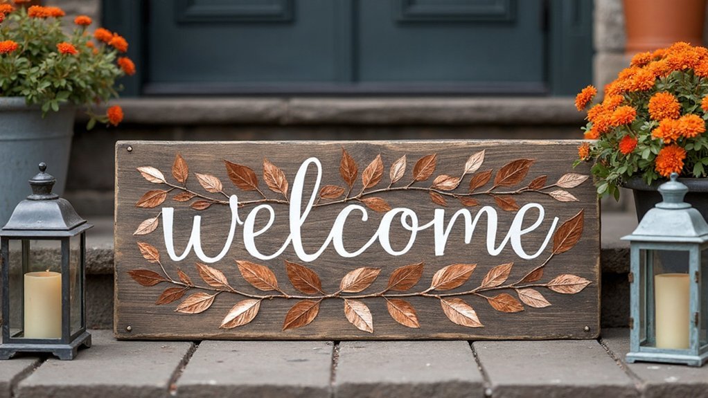 charming rustic autumn decor