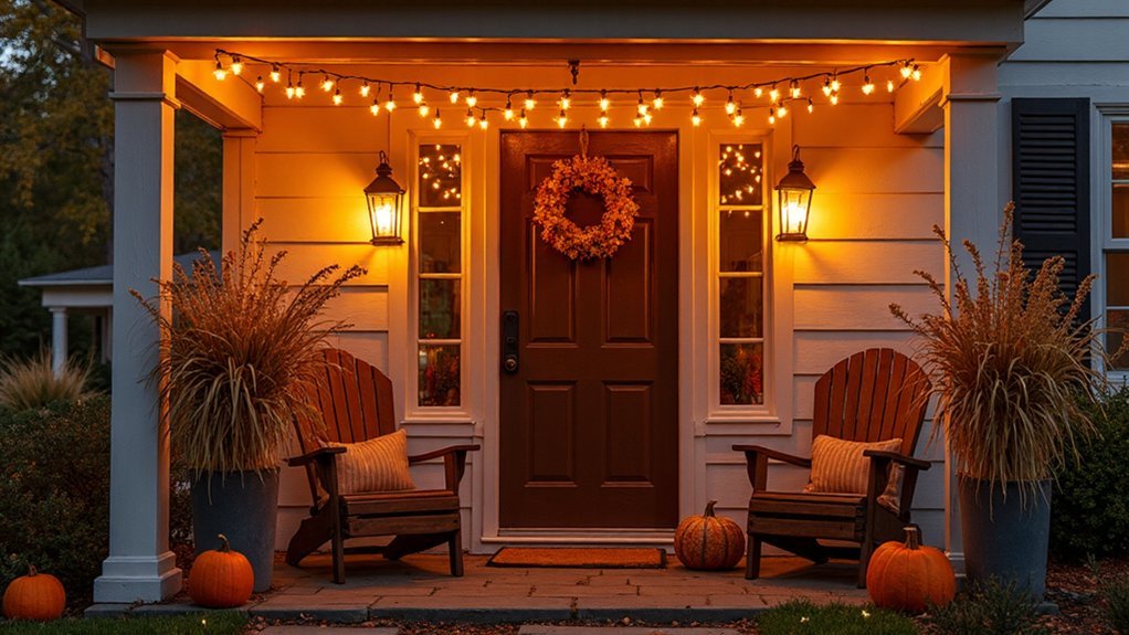 cozy ambient string lights