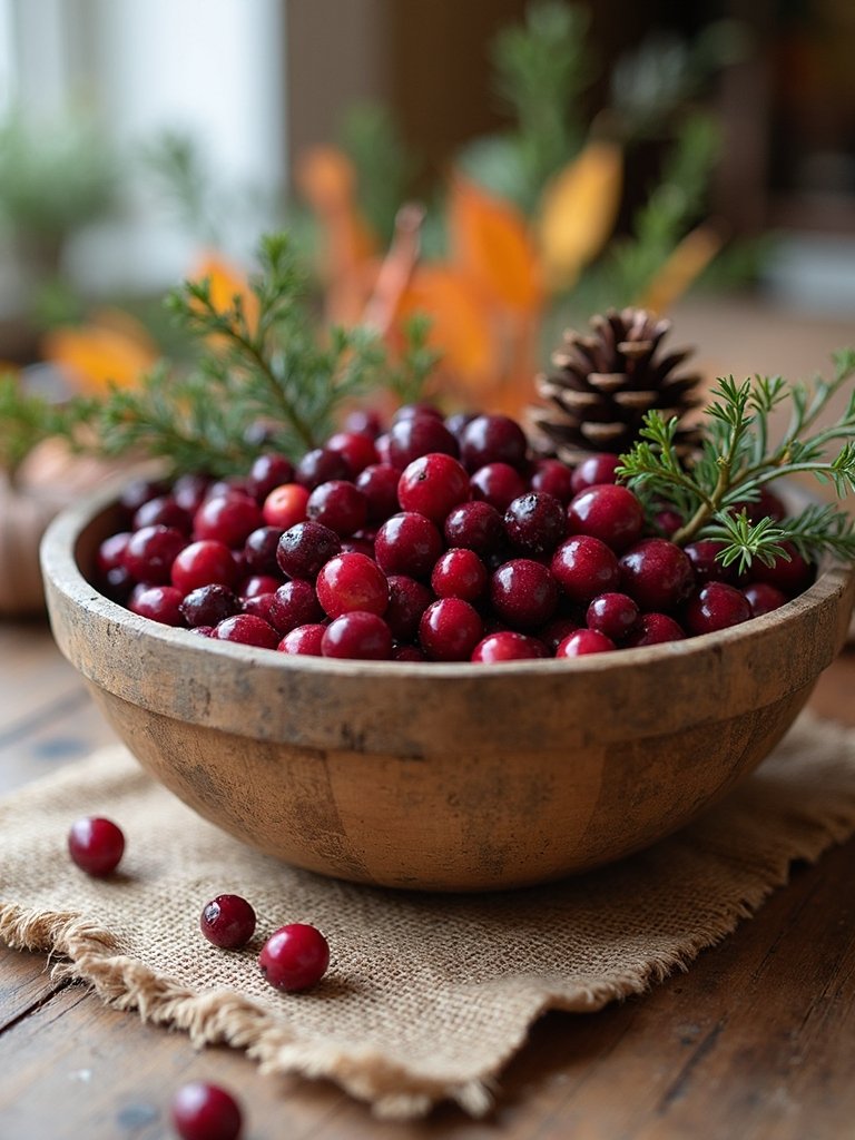cozy autumn berry arrangement