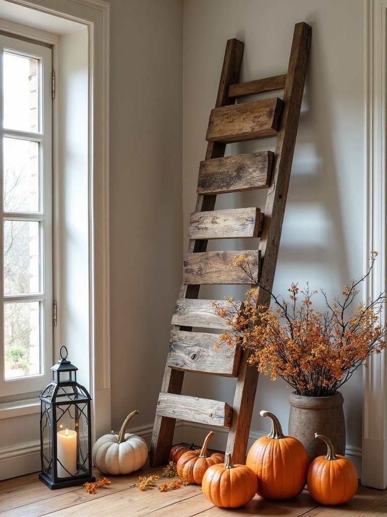 cozy autumn corner displays