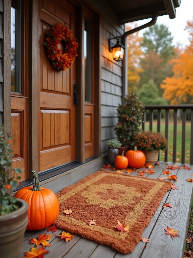 cozy autumn doormat inspirations