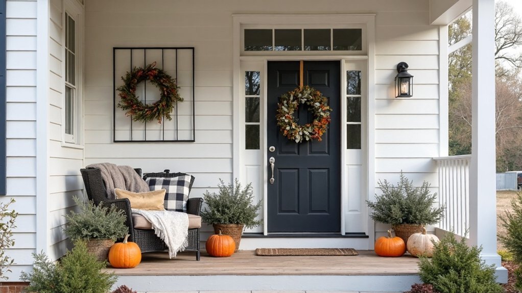 cozy autumn farmhouse decorations