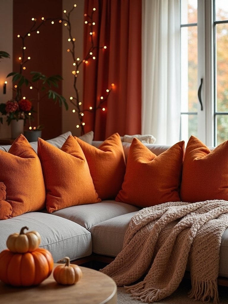 cozy autumn living room decor