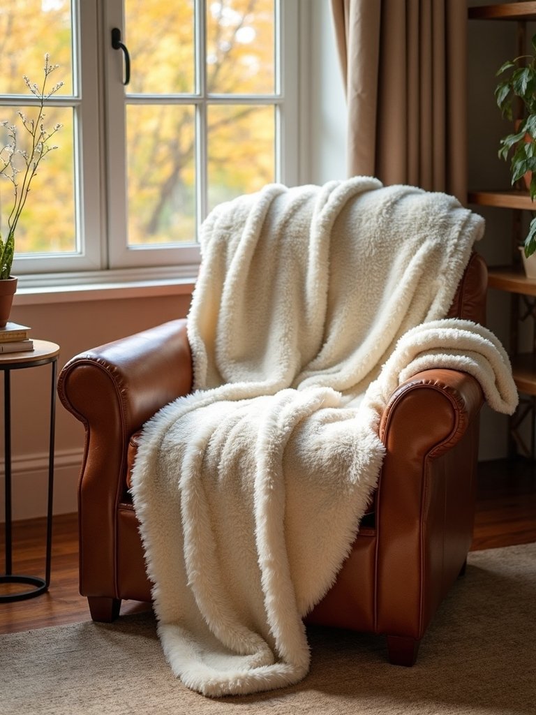 cozy blanket material selection