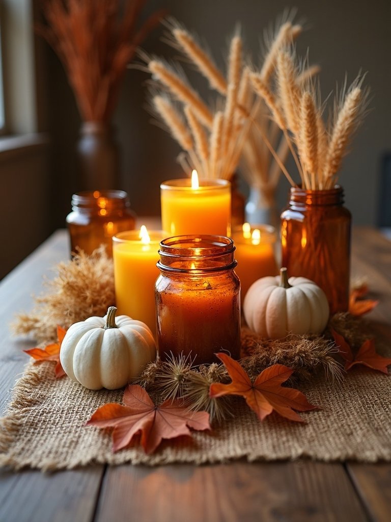 cozy eco friendly fall candles