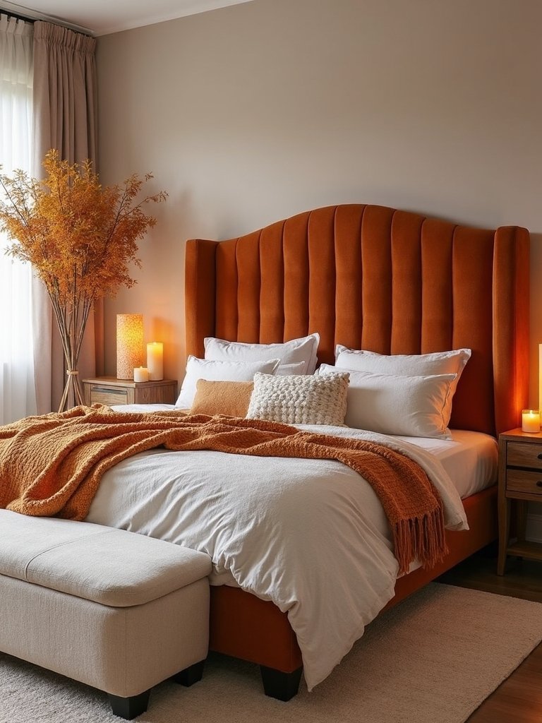 cozy fall bedroom retreat