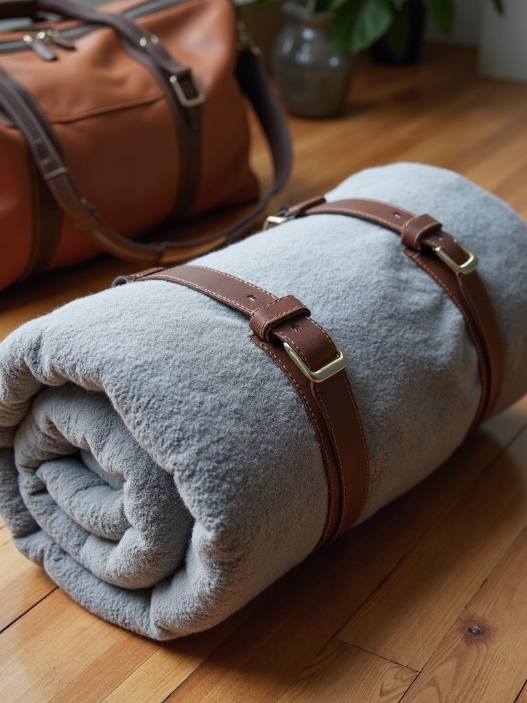 cozy travel friendly fleece blanket