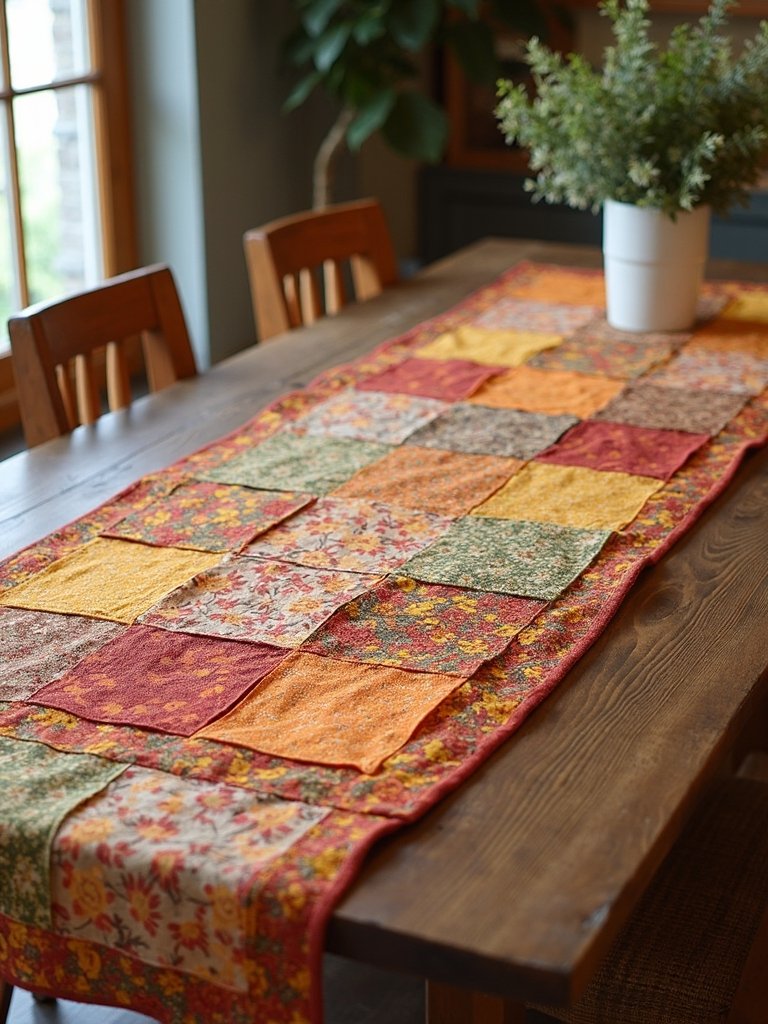 customizable autumn fabric runners
