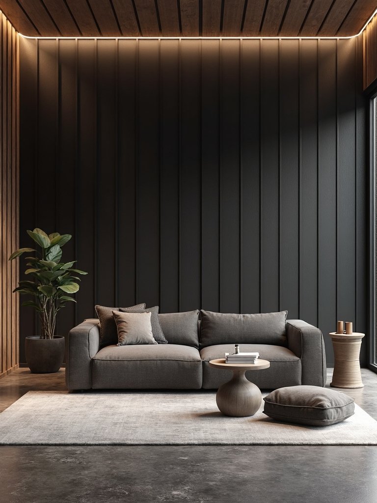 dark oak minimalist elegance