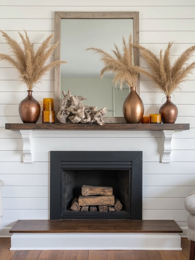 driftwood copper boho autumn