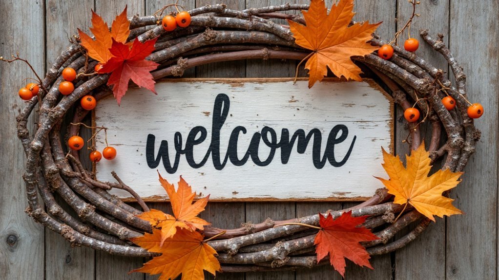 eco friendly autumn decor