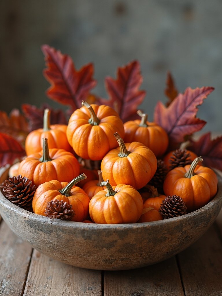 effortless fall decor centerpiece
