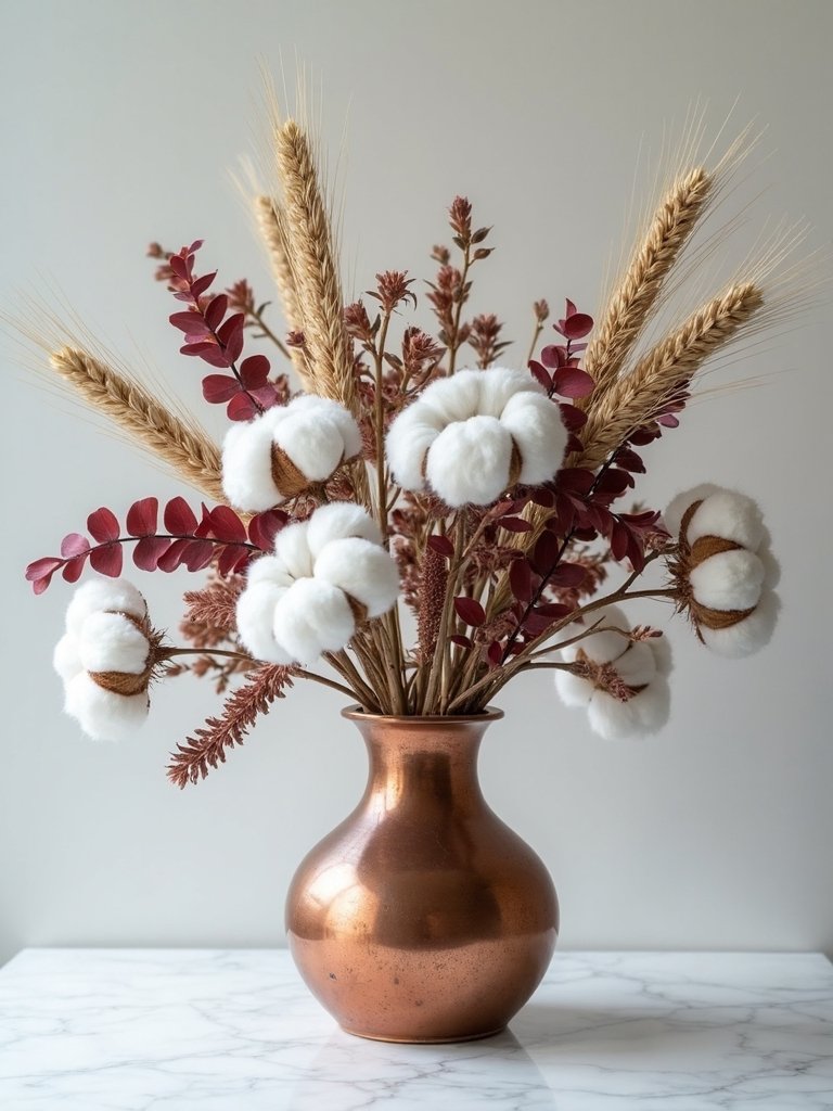 elegant cotton fall displays