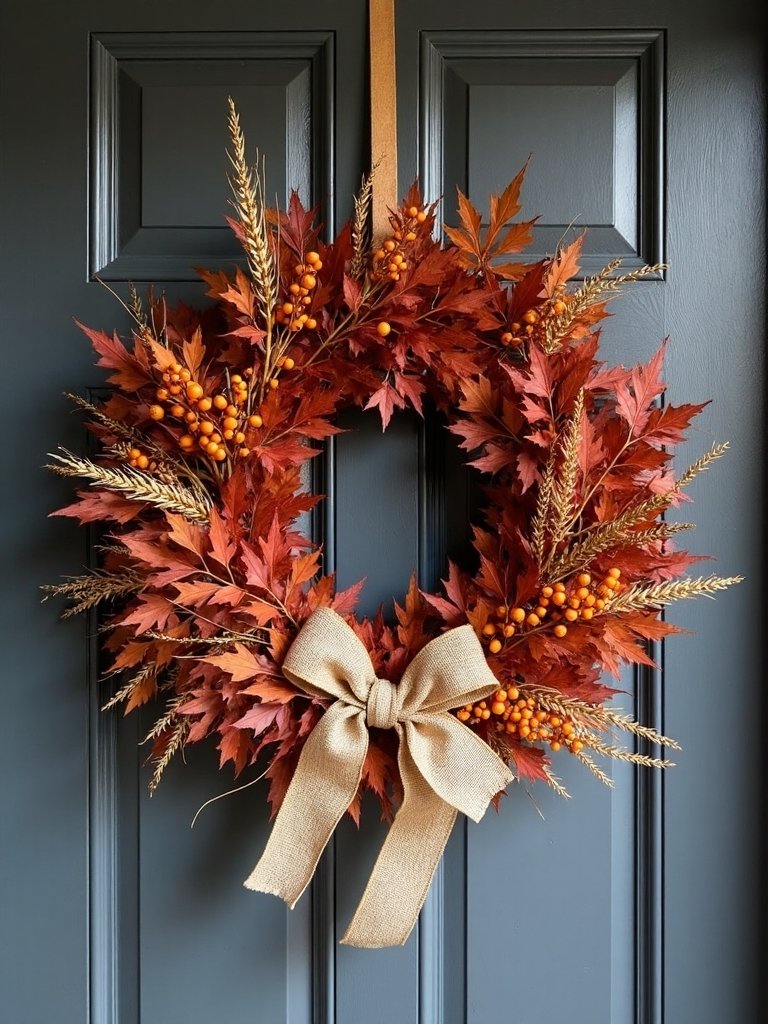 elegant fall door decorations
