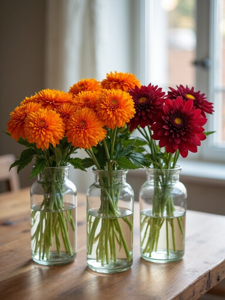 elegant fall flower centerpiece