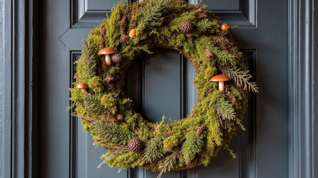 enchanting woodland wreath decor