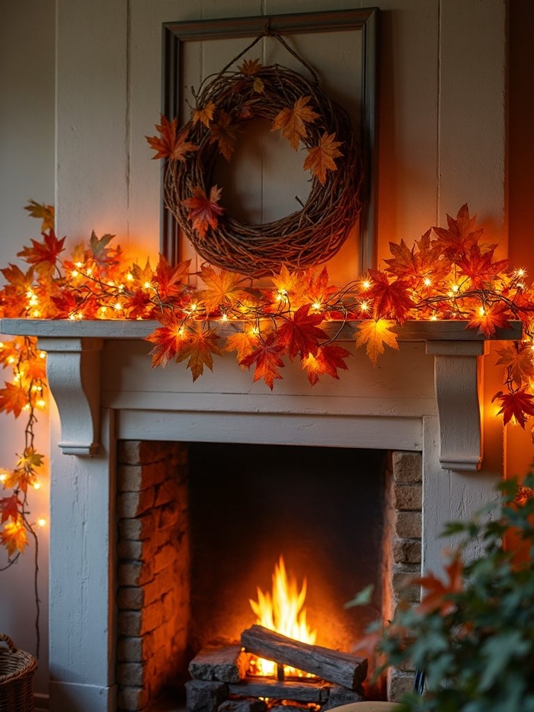 fall leaf garland inspiration