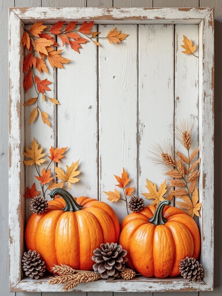 fall pumpkin botanical decor