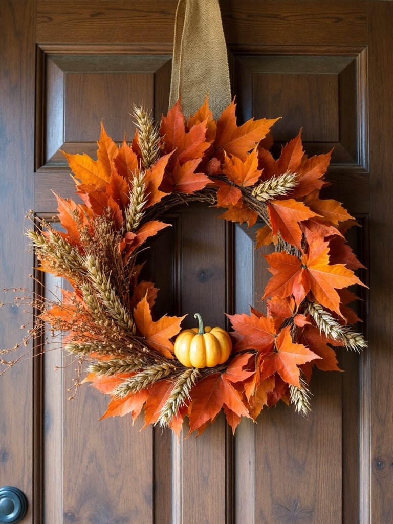 fall wreaths and garlands