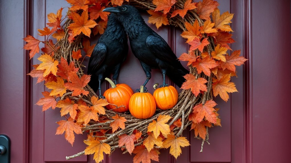 falloween wreath diy project