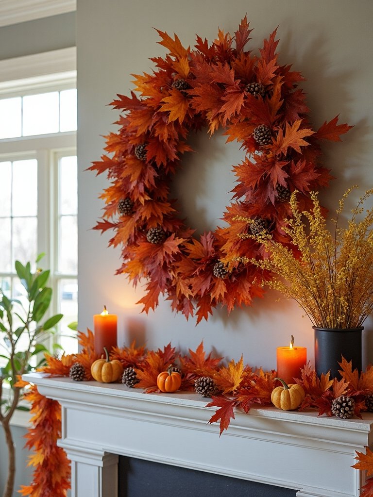 festive fall garland ideas