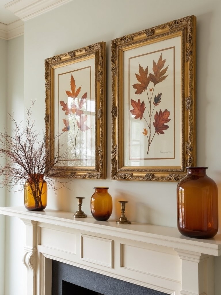 gilded frames for autumn artwork