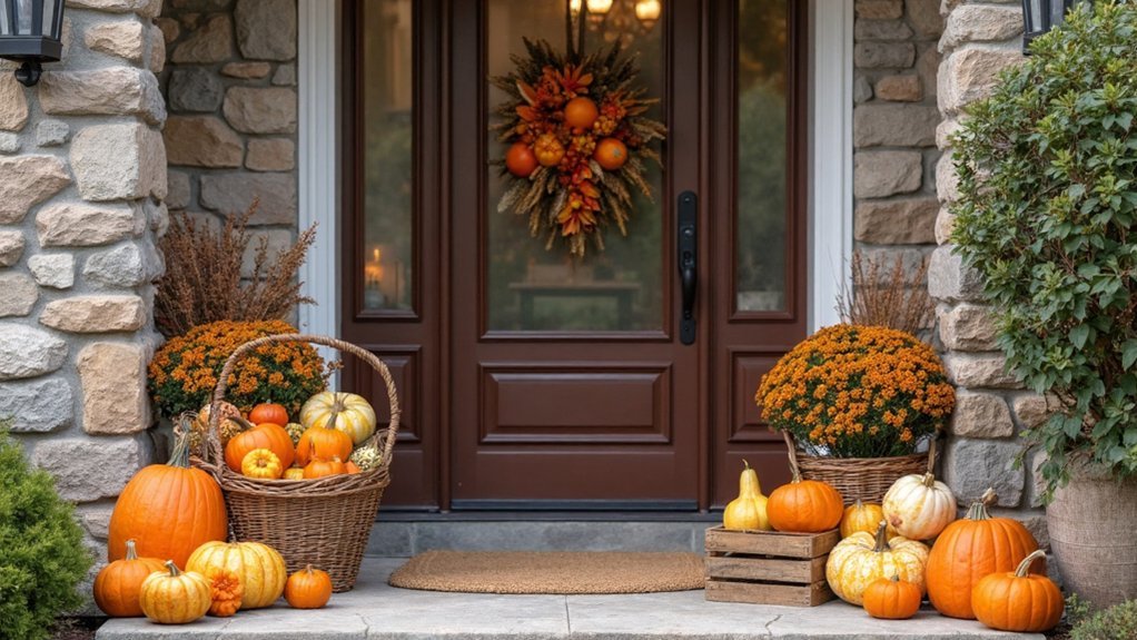 gourd and squash arrangements