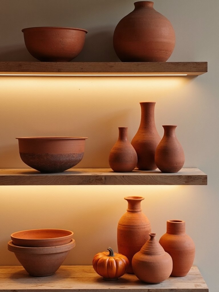 handcrafted clay home decor