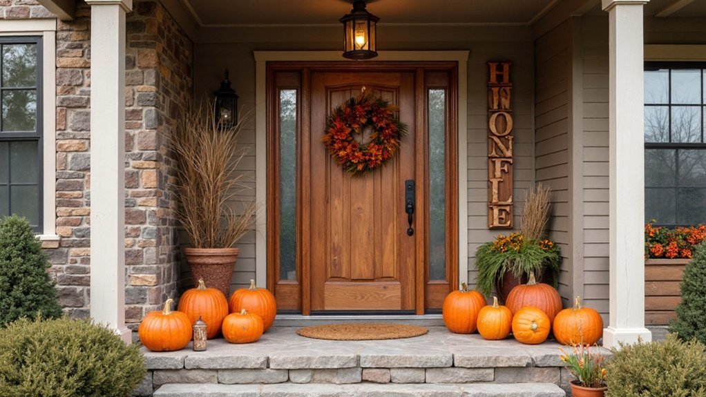 handmade autumn decor signs