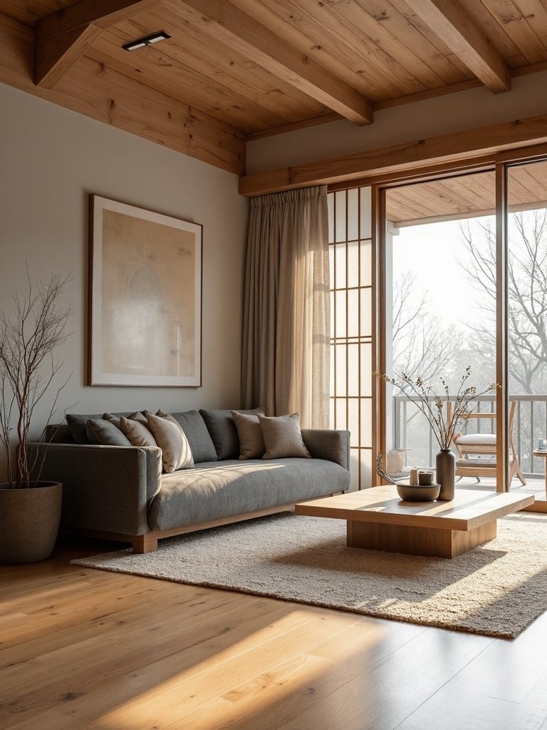 harmonious wood tone combinations