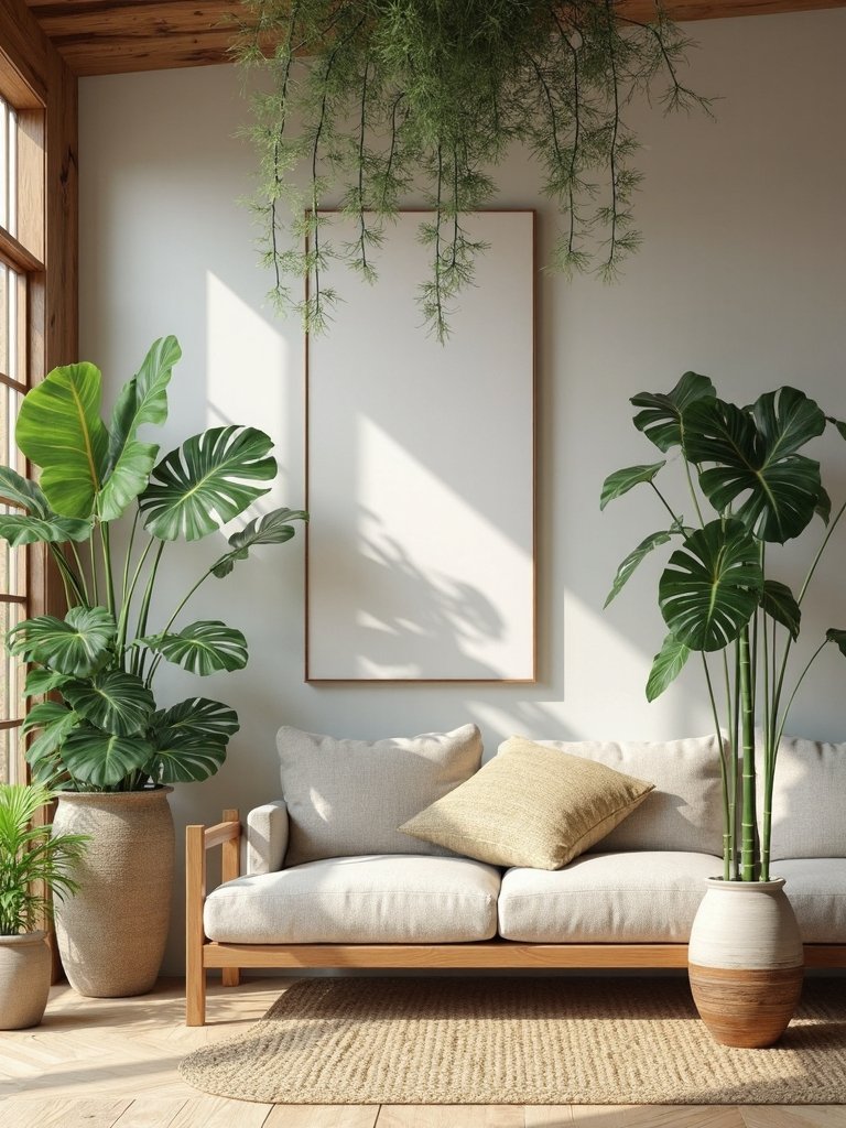 indoor plants enhance tranquility
