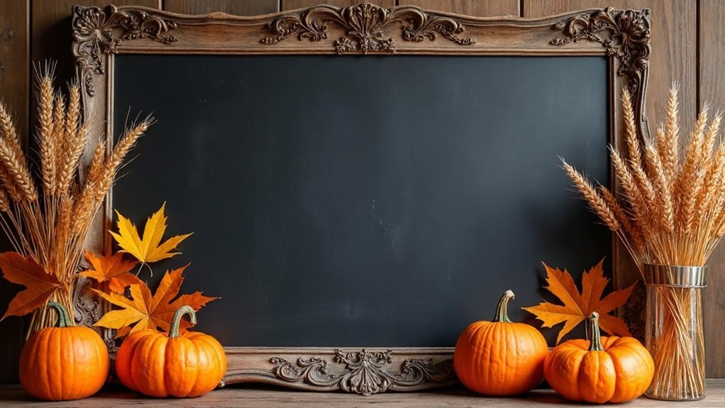 interactive fall welcome signs