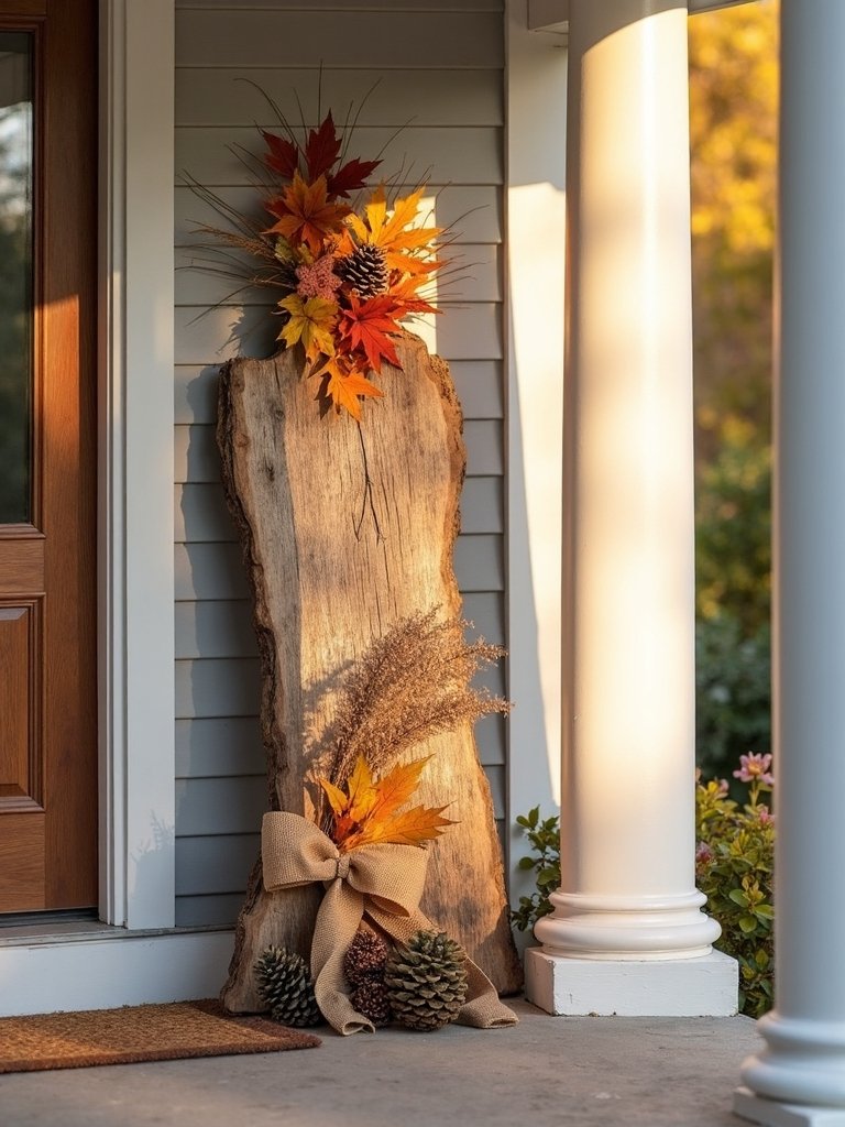 inviting oversized porch signs