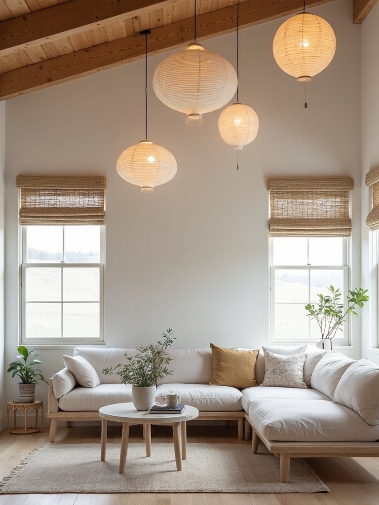 japandi lighting living room ideas