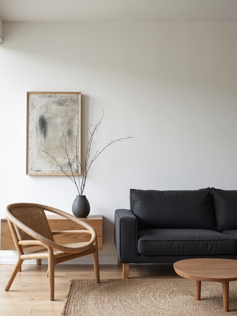 japandi living room essentials