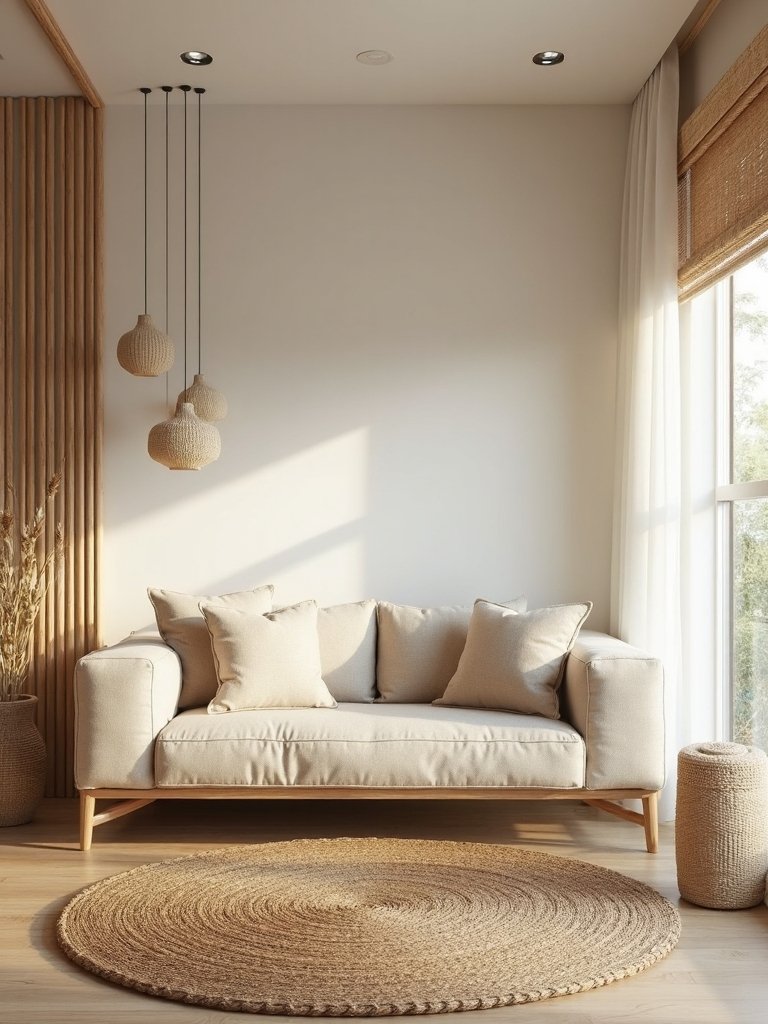 japandi sofa living room ideas