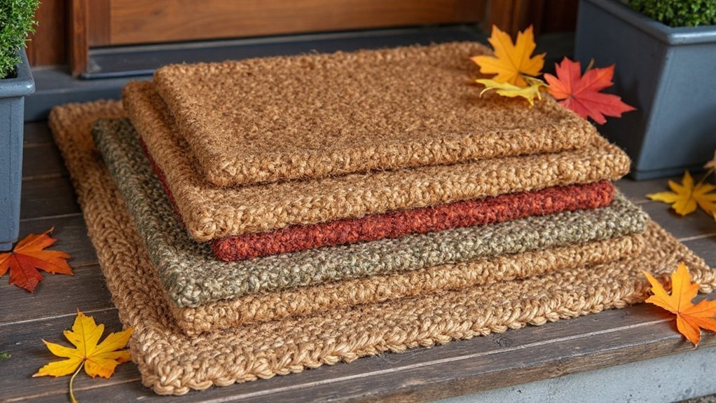layered doormat design technique