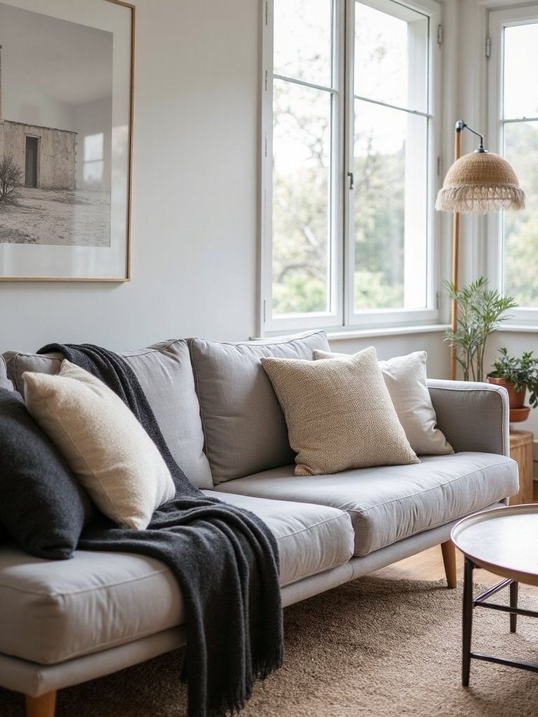 layered textile harmony achieved