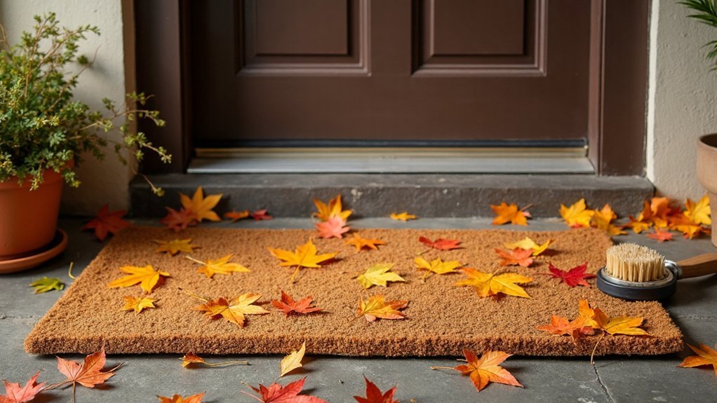 maintain vibrant doormat appearance