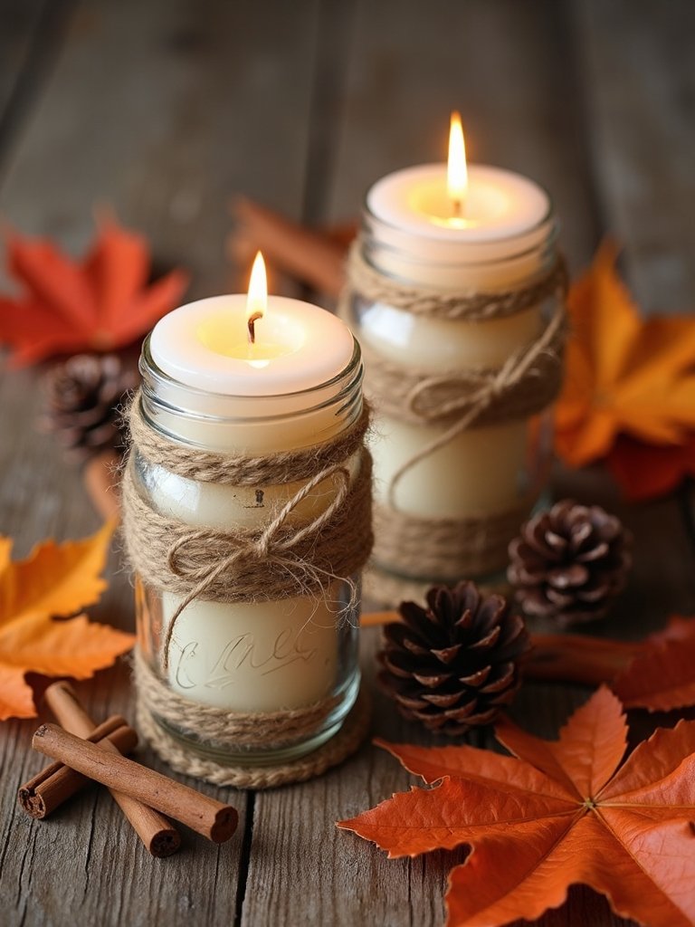 mason jar fall d cor