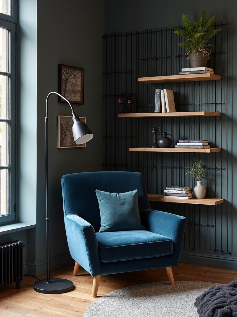 midnight blue reading sanctuary