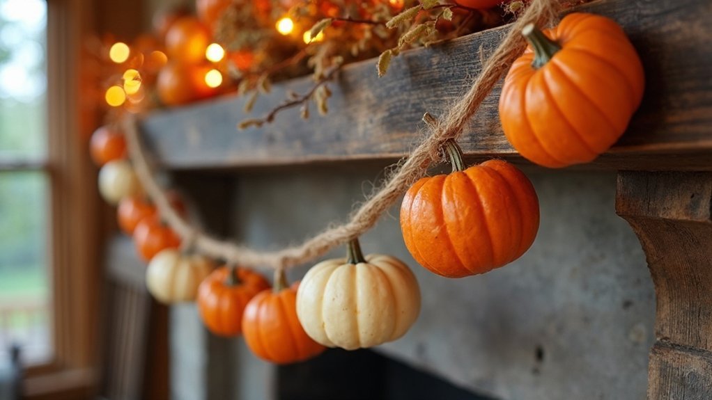 mini pumpkins and gourds